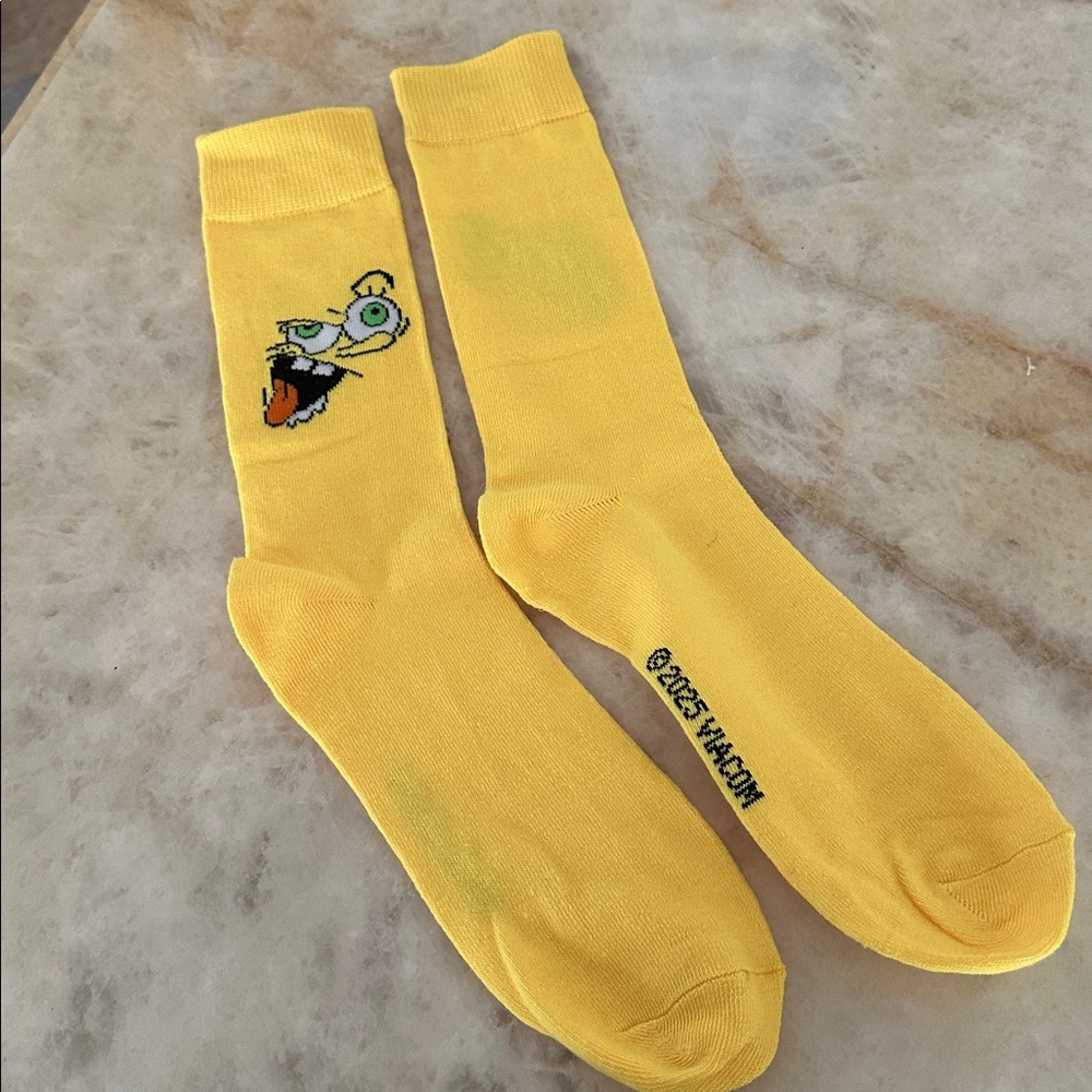 SpongeBob SquarePants Yellow Casual Socks